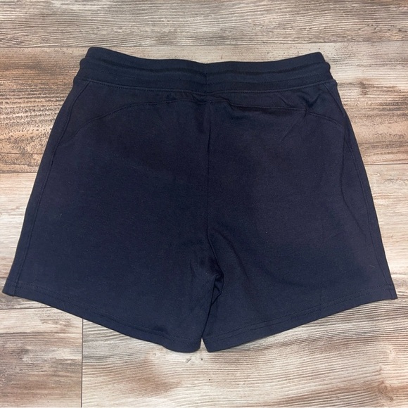 New ALPHALETE Essential Core  Womens Athletic Sweat Shorts In Black Size Medium - Picture 2 of 3